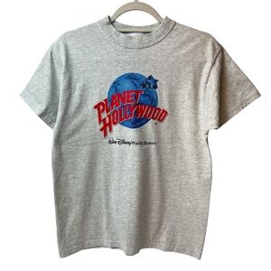 Disney World Planet Hollywood T-Shirt Size Youth 18/20 (XL)